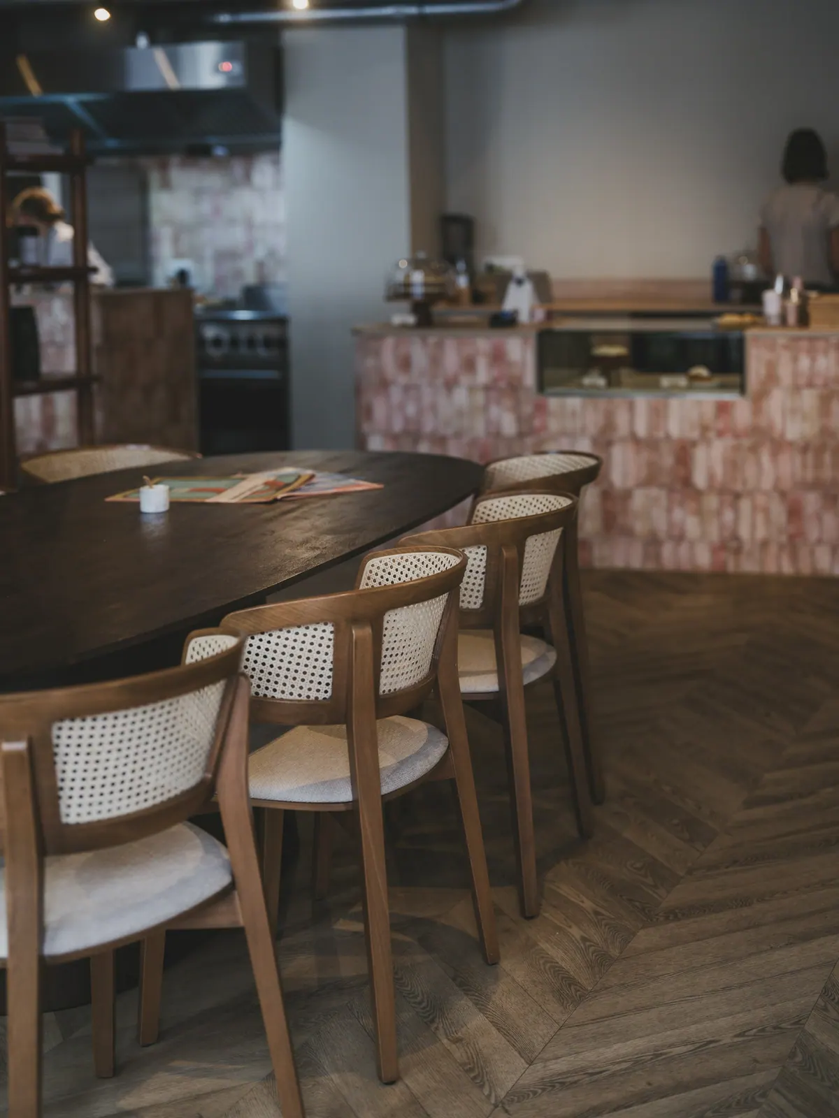 Café Grão & Prosa — Mesa coletiva