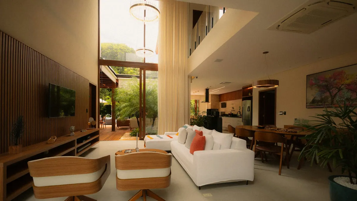 Casa Jatobá — Sala de estar