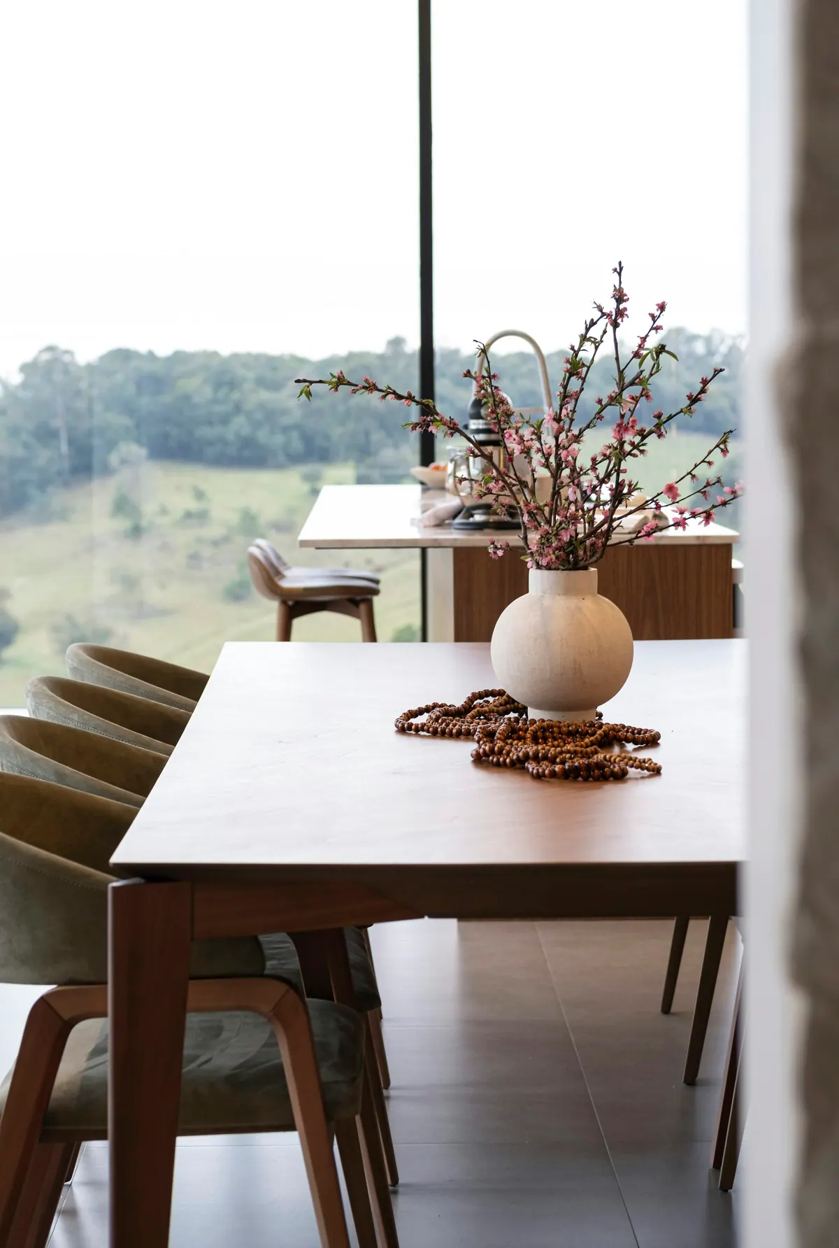 Cozinha Aberta — Detalhe da mesa